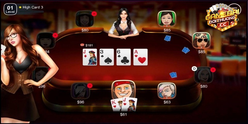 Game bài trực tuyến hay thu hút nhiều người tham gia