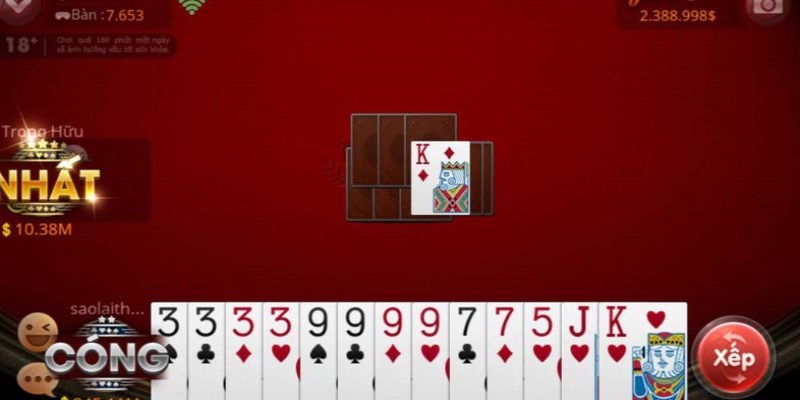 Quy tắc khi chơi game bài tiến lên đổi thưởng