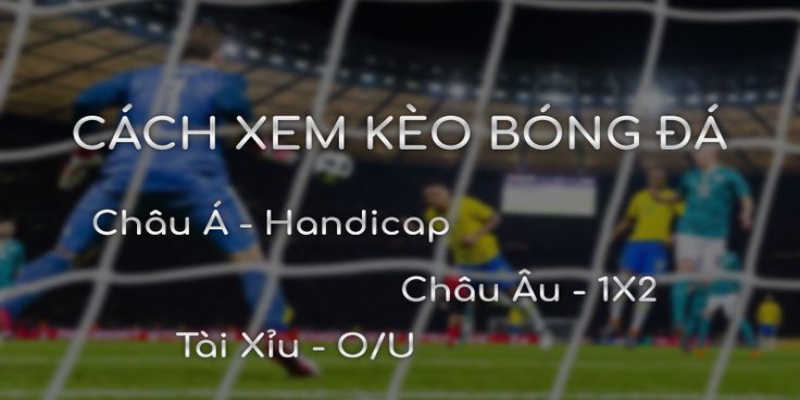 Những kèo cược nổi bật trong cá độ bóng đá